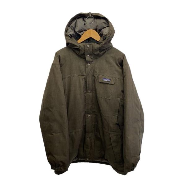 ア*キ様 2.３回着用のみ　パタゴニアフード脱着式ダウンパーカーブラウンM patagonia◇フード取り外し/ダウンジャケット/L/ポリエステル/BRW