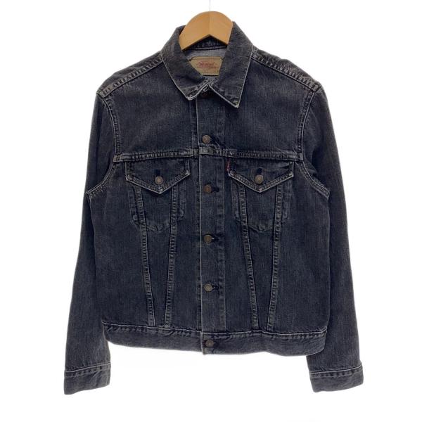 Levi's◇92年/70505/デニムジャケット/日本製/先染め/40/ブラック