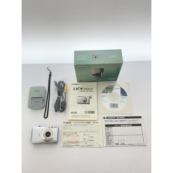 CANON◇コンパクトデジタルカメラ IXY 200F シルバー// : セカンド