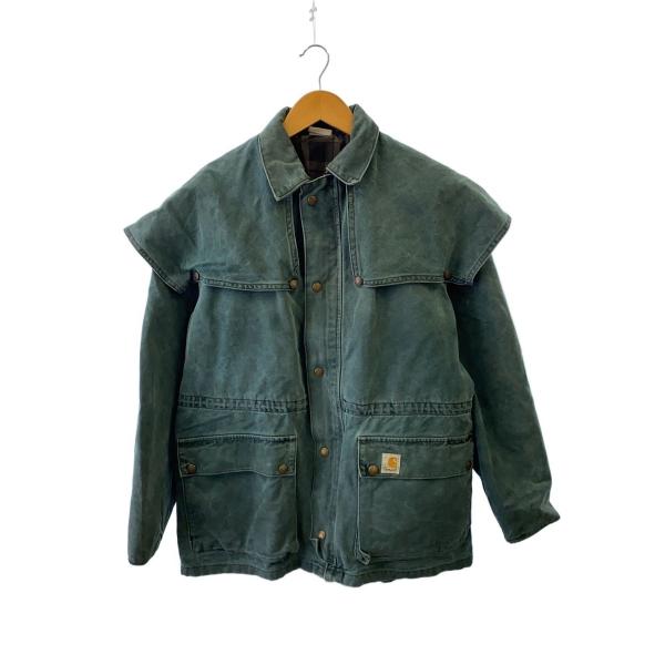 Carhartt◇80s/アンブレラケープジャケット/USA製/M/コットン/GRN