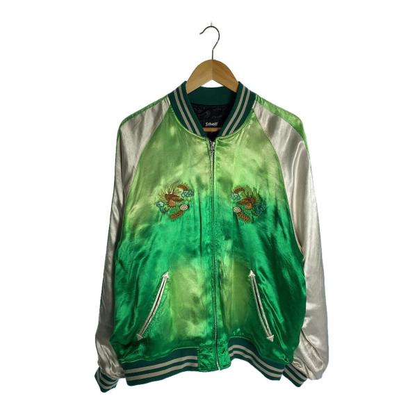 Schott　スカジャン　ＸＬ Schott◇スカジャン/XL/レーヨン/GRN/782-4252005// : セカンド