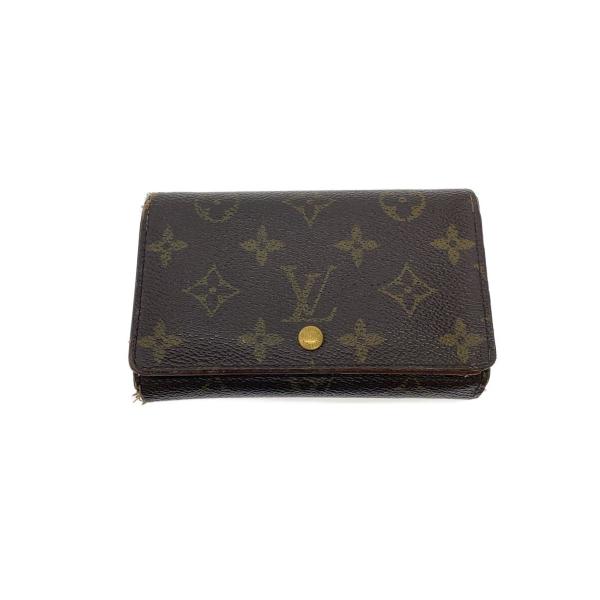 LOUIS VUITTON◇1)ポルト・モネ・ビエ・トレゾール_モノグラム