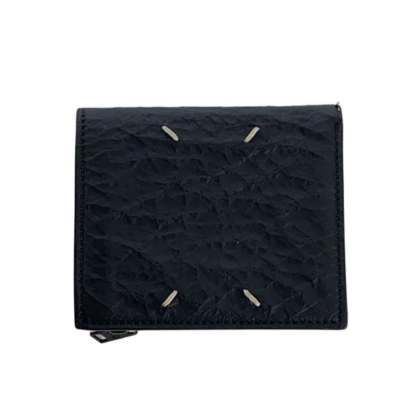 Maison Margiela◇2つ折り財布/牛革/BLK/メンズ/S35UI0516 : セカンド
