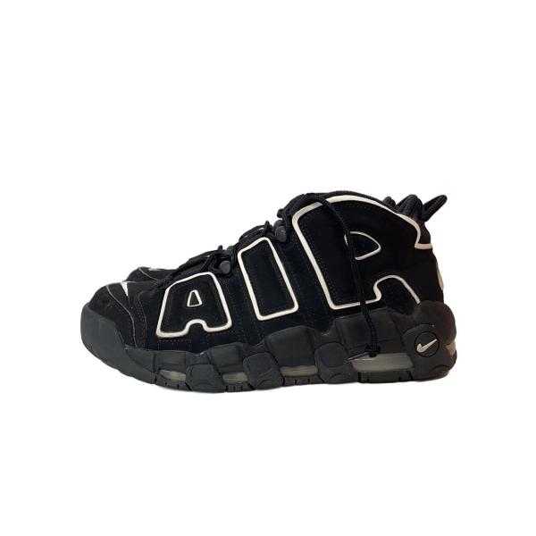 NIKE◆AIR MORE UPTEMPO/エアモアアップテンポ/ブラック/414962-002/26.5cm/BLK//