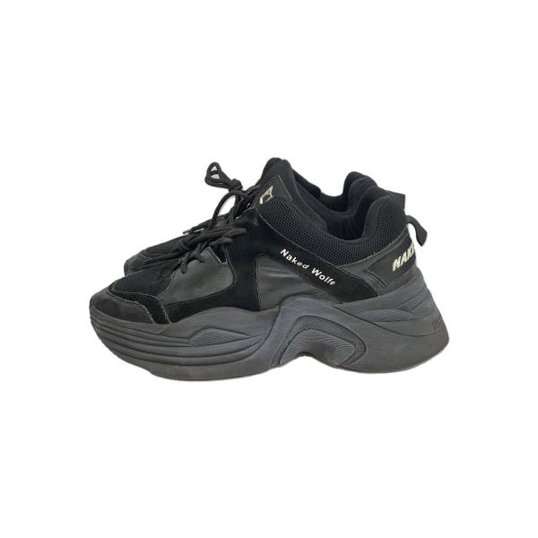 NAKED WOLFE◇ローカットスニーカー/US10/BLK : セカンドストリート