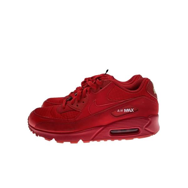 NIKE◆AIR MAX 90 ESSENTIAL/エアマックスエッセンシャル/レッド/AJ1285-602/28cm/RED//