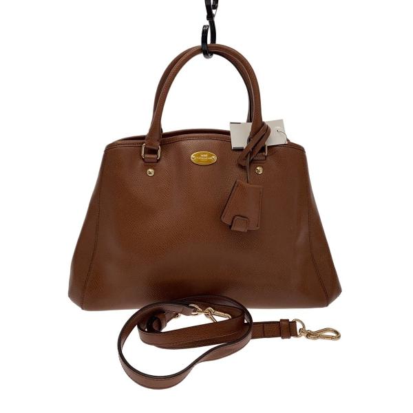COACH◇トートバッグ_オールレザー/レザー/BRW : セカンドストリート