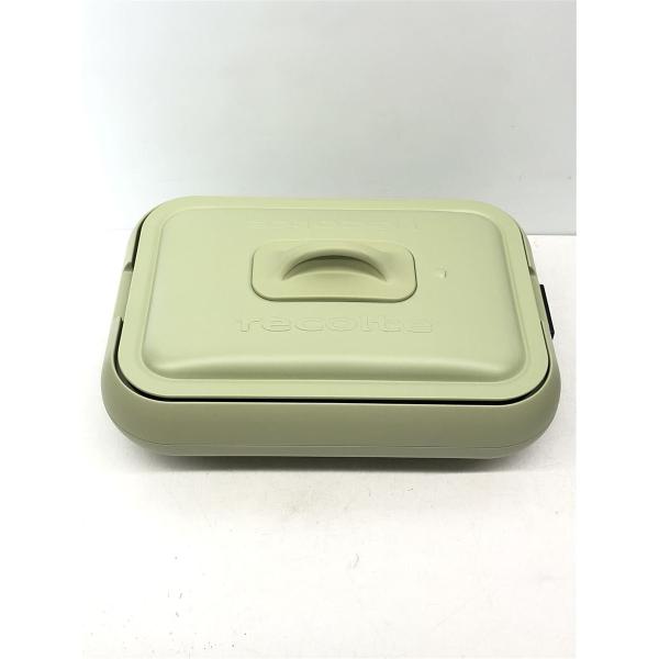 recolte ホットプレート シングル RHP-2(GE) 限定カラー グリーン 未使用 recolte◇レコルト RHP-2 ホットプレート シングル// : セカンド