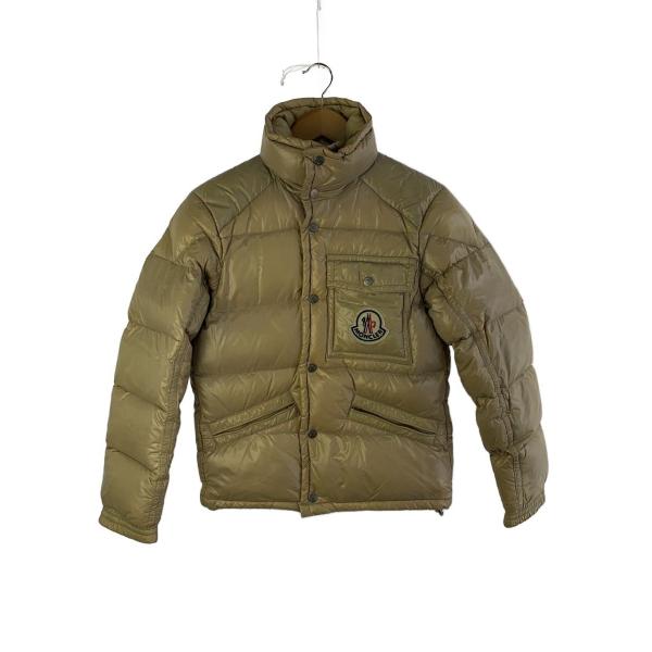 MONCLER◇ダウンジャケット/O/ナイロン/CML/無地/41303/50/68950