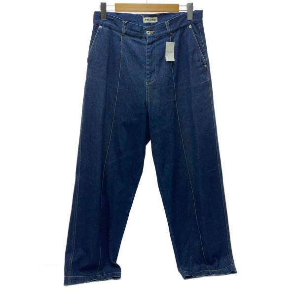 TTT_MSW◇ストレートパンツ/M/デニム/IDG/TTT-2022AW-PT02 : セカンド