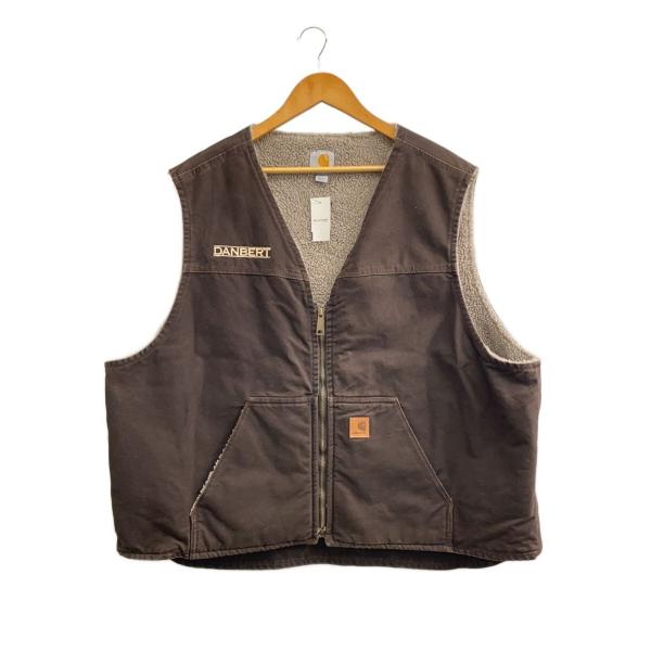 Carhartt◇ベスト/--/--/BRW/無地/V26 DKB : セカンドストリートYahoo