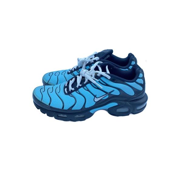 NIKE◆AIRMAX PLUS Aqua&Black us10/ローカットスニーカー/27cm/BLU/CV8838-400//