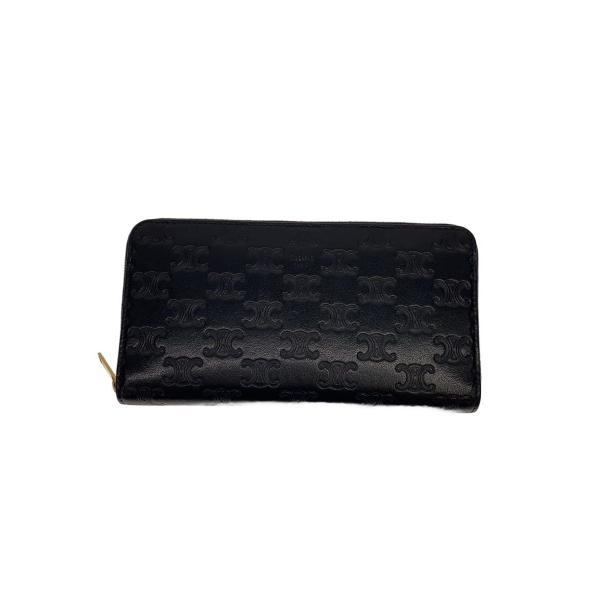 CELINE◇長財布/レザー/BLK/メンズ : セカンドストリートYahoo!店