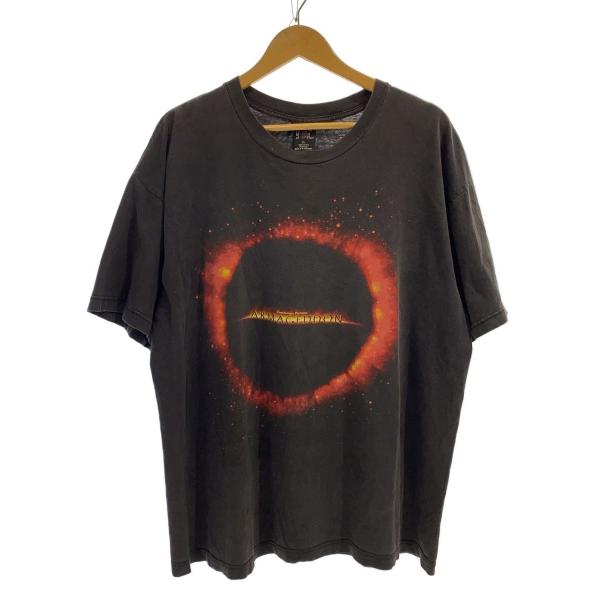 [スペシャル/フェード◎/バクプリ有/90s/XL] アルマゲドン Tシャツ giant◇ARMAGEDDON/アルマゲドン/90s〜00s/Tシャツ/XL/コットン/BLK