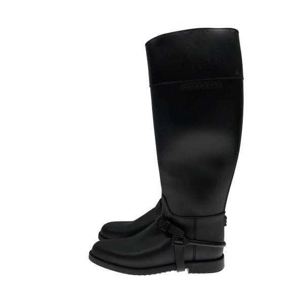 最終✨ほぼ未使用★ジバンシー★ロングブーツ型★レインブーツ GIVENCHY◇レインブーツ/37/BLK// : セカンドストリートYahoo!店