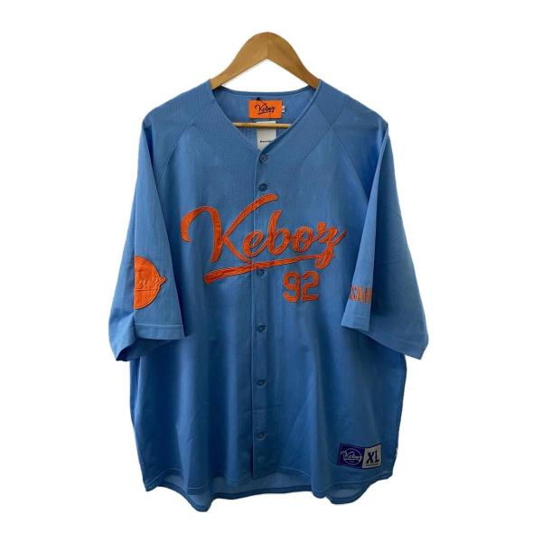 KEBOZ味仙 名古屋限定コラボ ベースボールシャツ ホワイト S 【公式通販】