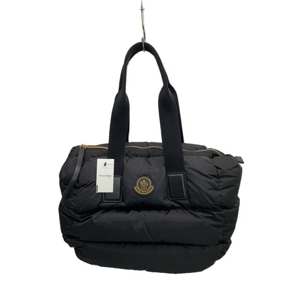 MONCLER / ハンドバッグ/ナイロン/BLK/無地/j209b5d00015m2170 MONCLER◇トートバッグ/ナイロン/BLK/I109B5D00004 M2170// : セカンド