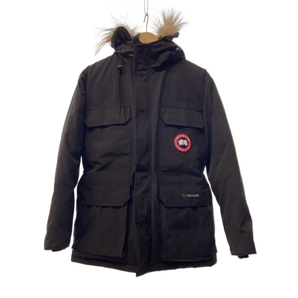 CANADA GOOSE◇EXPEDITION PARKA/ダウンジャケット/L/ポリエステル/BLK