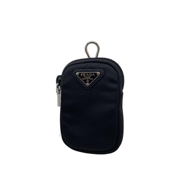 PRADA◇RE-NYLON/ミニポーチ/ポーチ/ナイロン/BLK : セカンド