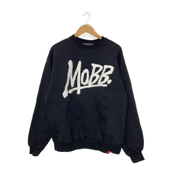 MOBB◇スウェット/L/コットン/BLK// : セカンドストリートYahoo!店 