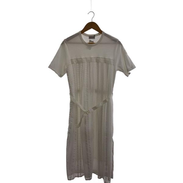 MONCLER 半袖ワンピース MONCLER◇半袖ワンピース/XS/コットン/WHT/H10938I00007 829HP