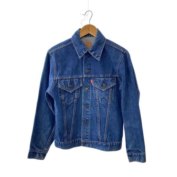 k*g様 70s Levi's 71205 38L ボタン裏522 スモールe Levi's◇70s/70505-0217/ボタン裏529/Gジャン/36/コットン/IDG/無地