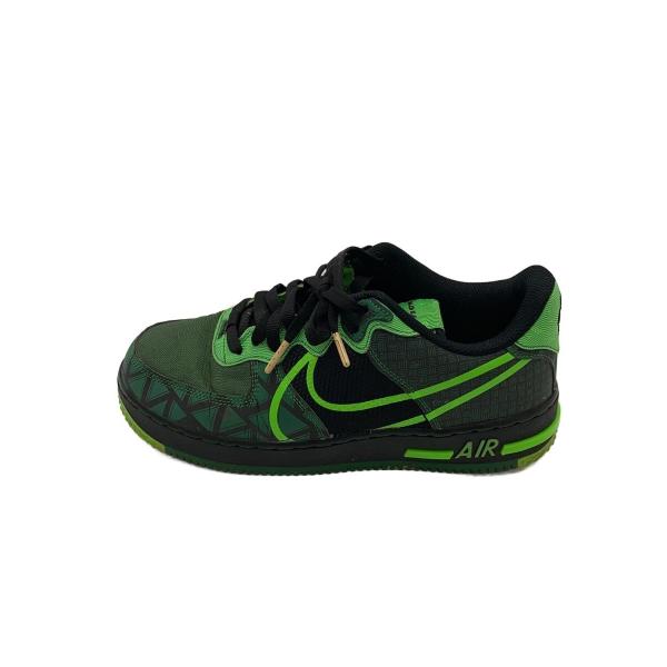 NIKE◆AIR FORCE 1 REACT QS/ローカットスニーカー/27.5cm/GRN/CW3918-001