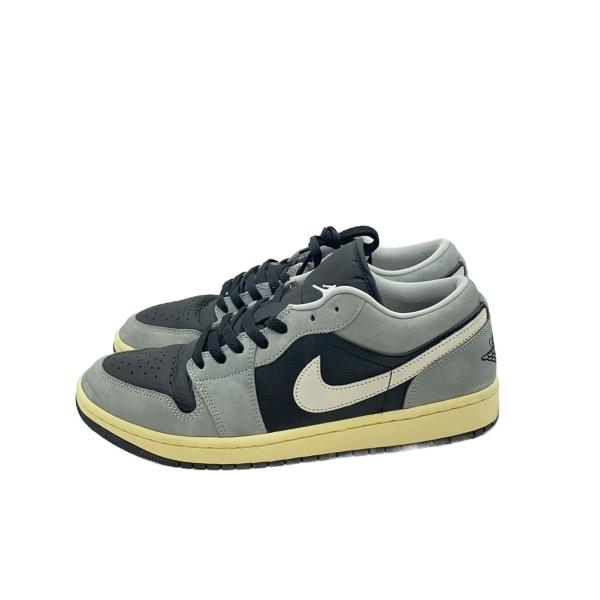 NIKE◆エア ジョーダン 1 ロー ライト/28cm/GRY/HQ2010-012//