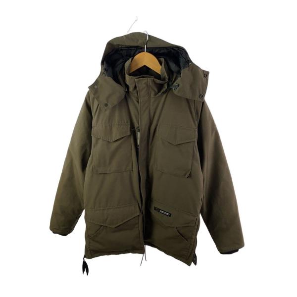 CANADA GOOSE◇ダウンジャケット/S/ポリエステル/KHK/無地/4071MR