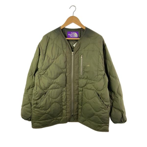 THE NORTH FACE◇ダウンジャケット_ND2271N/L/ポリエステル/GRN/無地