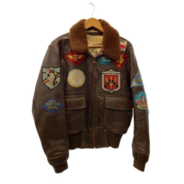 AVIREX / フライトジャケット/L/羊革/BRW/6191013// AVIREX◇フライトジャケット/M/羊革/BRW/6181013/G-1/TOPGUN