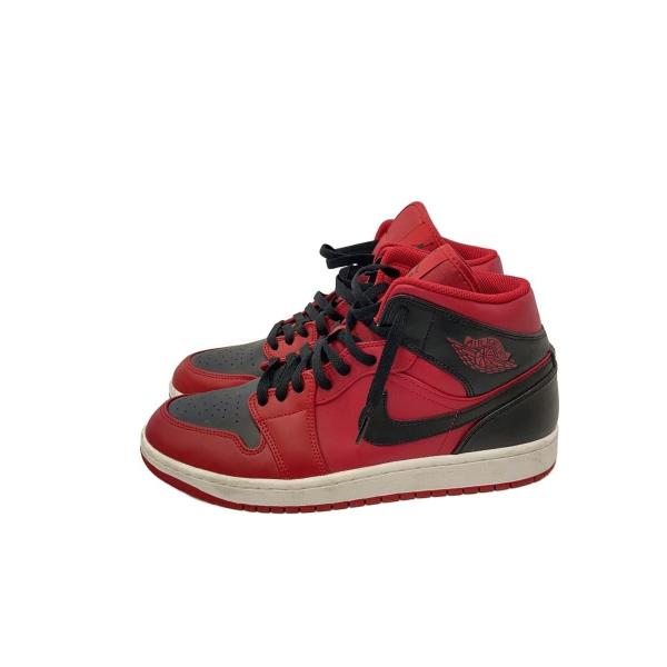 NIKE◆ハイカットスニーカー/28cm/RED/554724-660/AIR JORDAN 1 MID