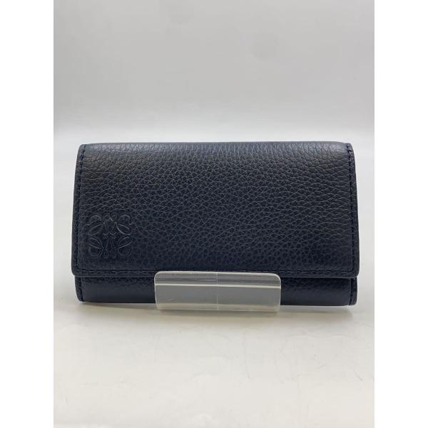 LOEWE◇キーケース/レザー/NVY/レディース : セカンドストリート