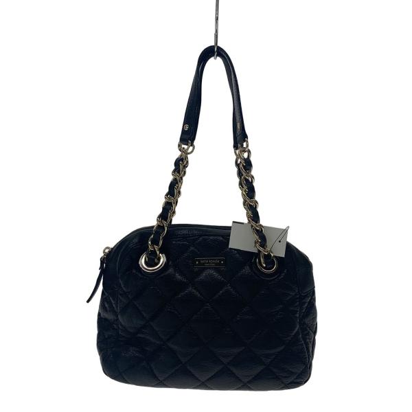 kate spade new york◇ショルダーバッグ/--/BLK/キルティング/PXRU2167