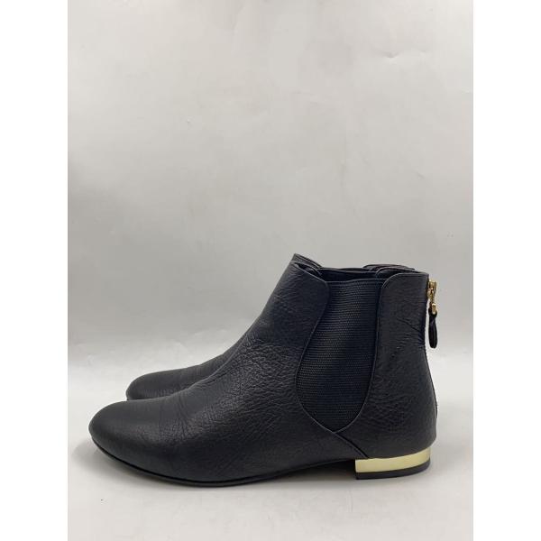 未使用】DIANA 本革 ショートブーツ ブラック23.5cm WD65380 DIANA