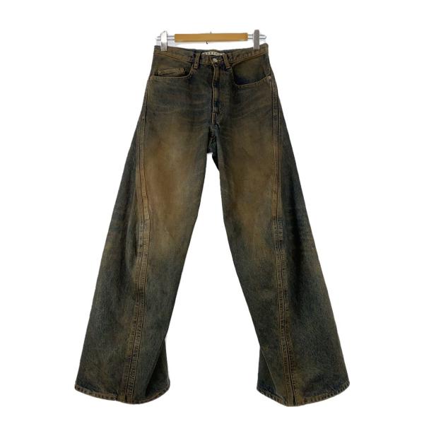 NVRFRGT◇23AW/3D Twisted Wide Leg Jeans/1/デニム/IDG NVRFRGT◇23AW/3D Twisted Wide Leg Jeans/1/デニム/IDG