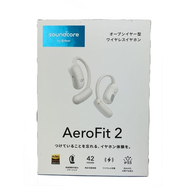 ANKER◇イヤホン Soundcore AeroFit 2 A3874N21 ワイヤレス IP55防水