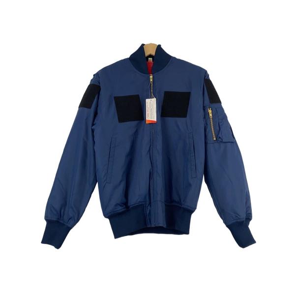 BLUE IMPULSE/ブルーインパルス/ジャケット/ワッペン付き/S/ナイロン