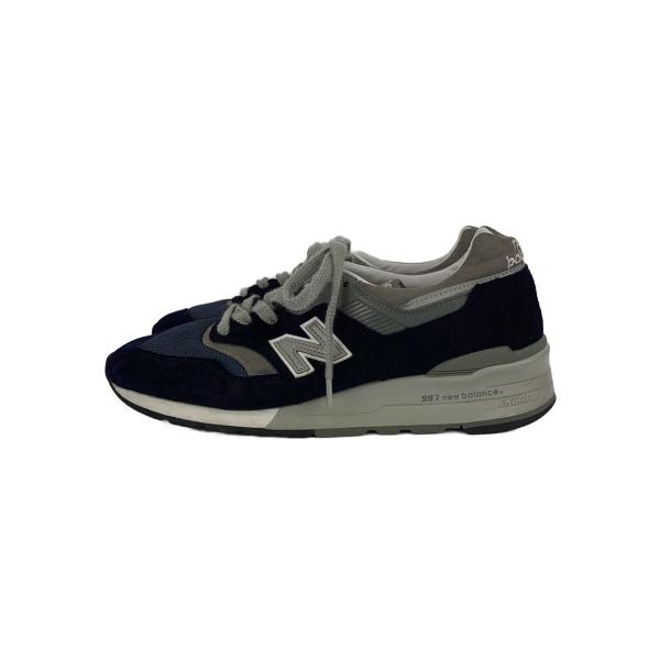NEW BALANCE◇ニューバランス/M997/26.5cm/NVY/スウェード/USA製