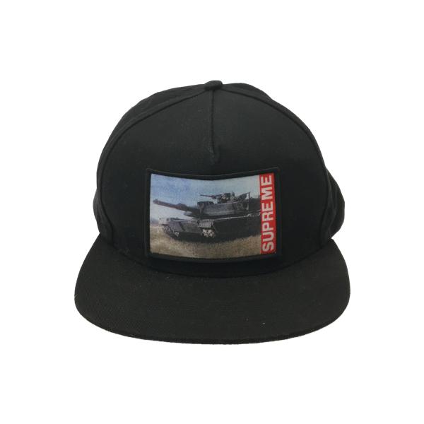 Supreme◇20SS/TANK 5-PANEL CAP/キャップ/--/BLK/メンズ