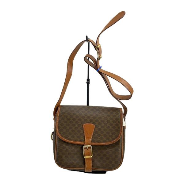 CELINE◇ショルダーバッグ/--/BRW/モノグラム : セカンドストリート 