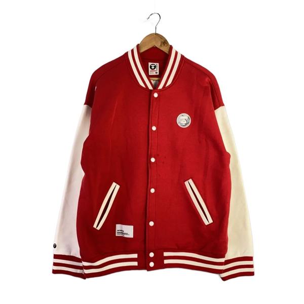 AAPE BY A BATHING APE◇スタジャン/XXL/Aape Now Sweat Varsity