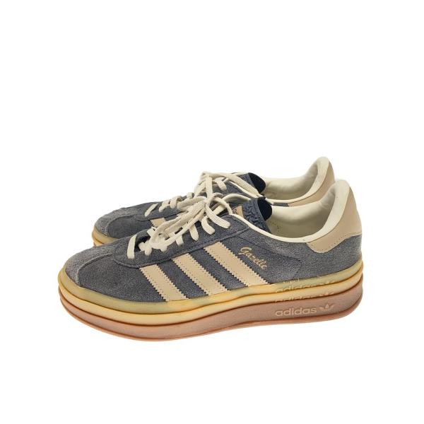 adidas◇GAZELLE BOLD_ガゼル ボールド/25.5cm/GRY// : セカンド