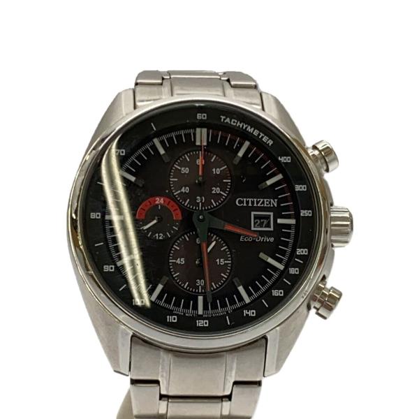 シチズン Citizen スマートウォッチ ステンレス CZ メンズ 44MM CITIZEN◇スマートウォッチ/アナログ/ステンレス/GRY/SLV/B612