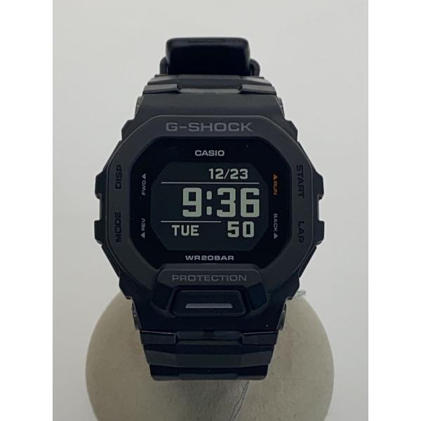 美品CASIO G-SHOCK デジタル腕時計 ブラック CASIO◇クォーツ腕時計_G-SHOCK/デジタル/ラバー/BLK/BLK// : セカンド