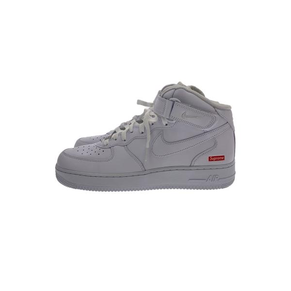 NIKE◇AIR FORCE 1 MID_エアフォース ミッド/28cm/WHT : セカンド