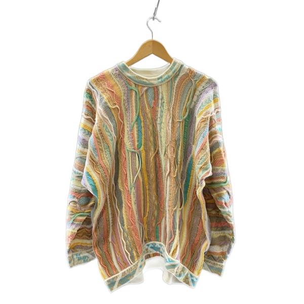 COOGI 薄手ニット COOGI◇ニット・セーター(薄手)/S/コットン/マルチカラー