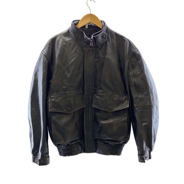 CCU/レザージャケット・ブルゾン/1/牛革/BRW/無地/sh-45-cow-us