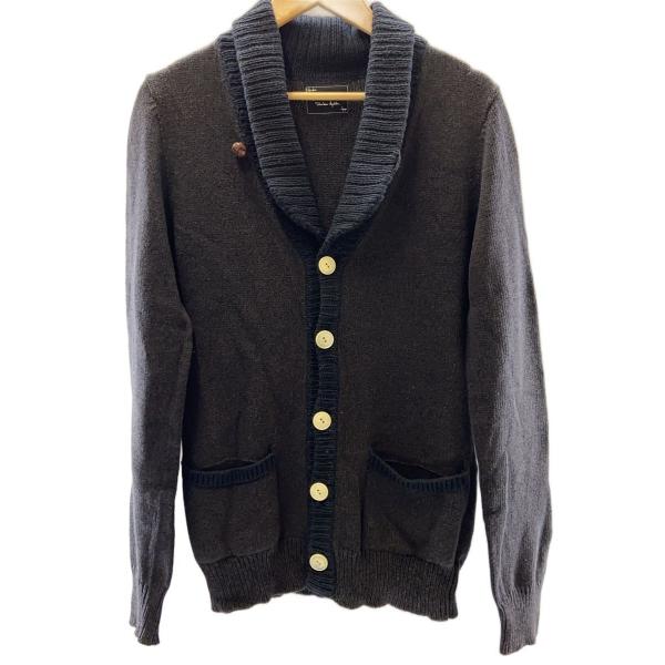 RT-78417 専用NUMBER (N)INE ナンバーナイン ショールカラー NUMBER (N)INE◇カシミア混ショールカラーカーディガン(薄手)/2