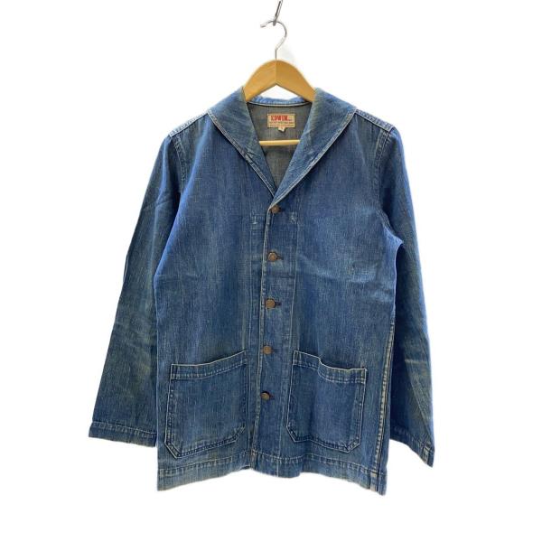 EDWIN◇カバーオール/M/デニム/IDG/無地 : セカンドストリートYahoo!店
